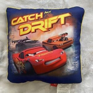 Disney Cars Lightning McQueen Throw Decor Room Pillow Decorative
